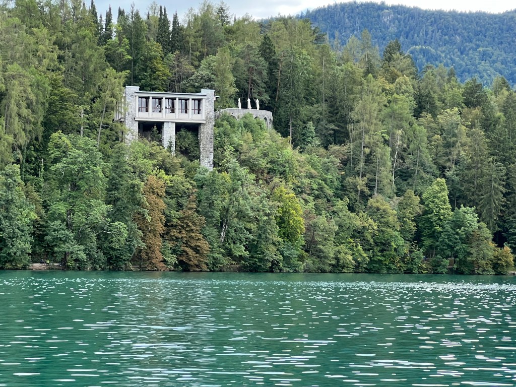 Café Belvedere, now part of Vila Bled in Slovenia, was once the waiting room for King Alexander’s visitors.