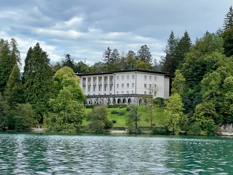 Vila Bled hotel on the shores of Lake Bled in Slovenia is the former summer residence of the late Yugoslavia's President for Life Tito.