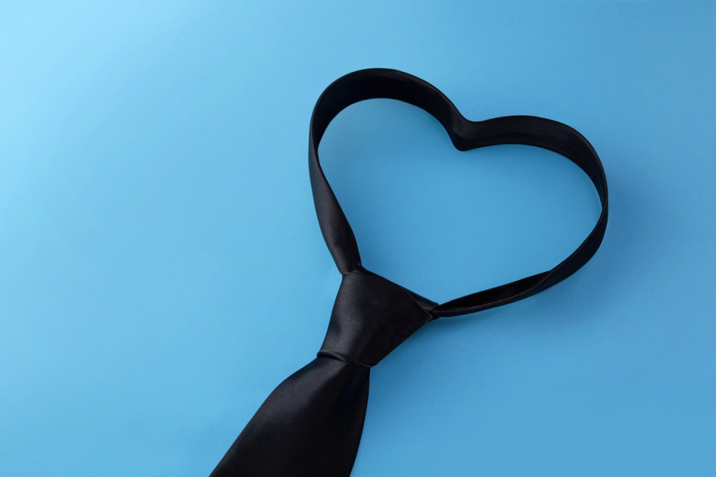 The cravat, invented in Croatia, was tied as a symbol of love.