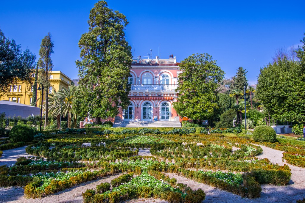 Located in the heart of Croatia's Opatija, Park Angiolina is one of the town's most famous and beloved gardens.